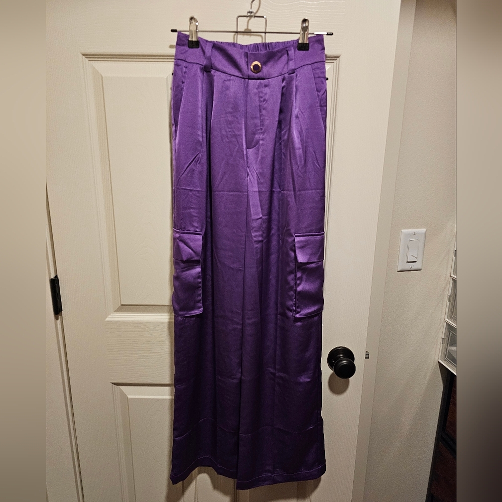 NWT Silky Wide Leg Trousers